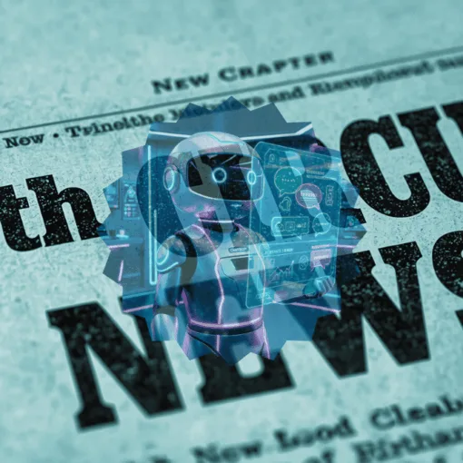 10th Circuit AI Chat News headline featuring a chatbot