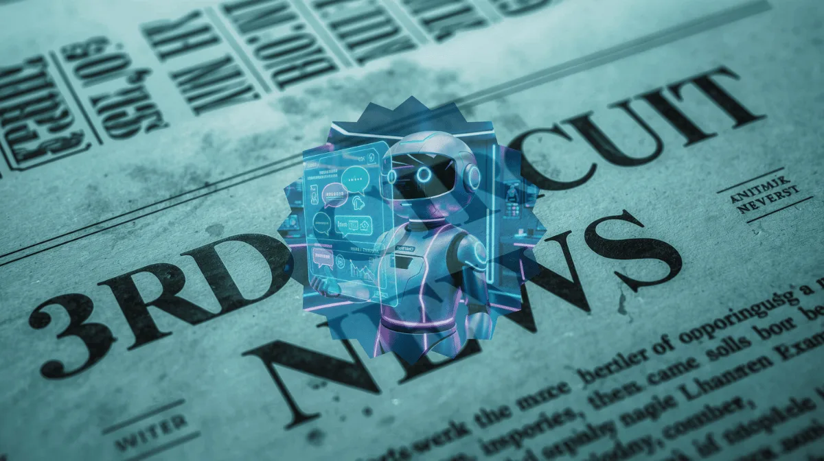 3rd Circuit AI Chat News headline featuring a chatbot