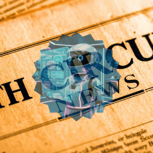 9th Circuit AI Chat News headline featuring a chatbot